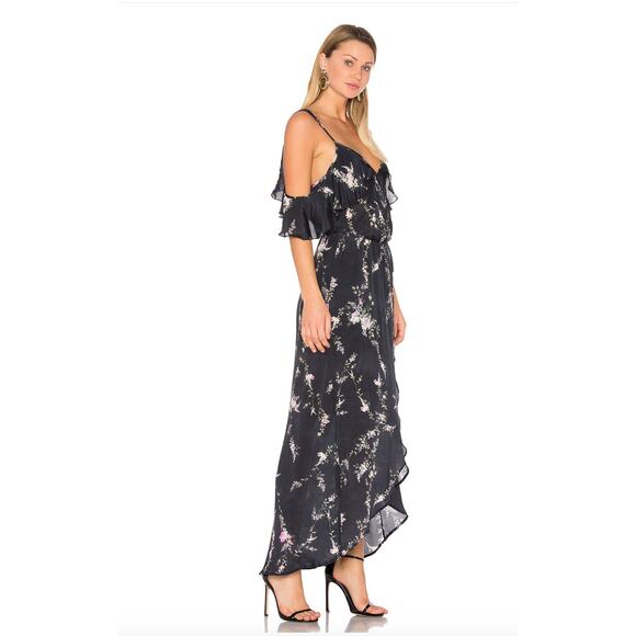 Karina Grimaldi Silk Floral Print Maxi Dress size XS - Picture 1 of 8